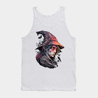 The Witch of Black Leaves Tank Top